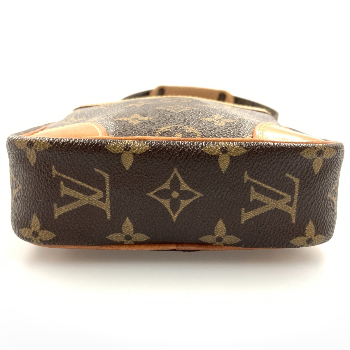 〇〇 LOUIS VUITTON ルイヴィトン モノグラム ダヌーブ ショルダーバッグ M45266 ブラウン 傷や汚れあり_画像5