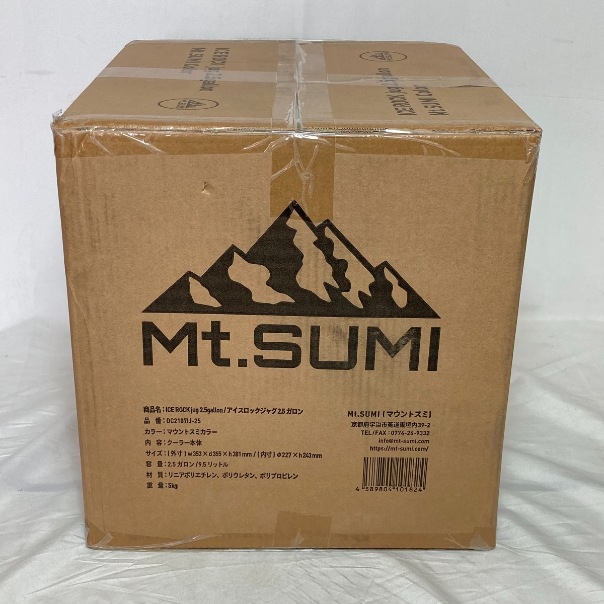 ◎◎ Mt.SUMI ICE ROCK jug 2.5gallon アイスロック ジャグ 2.5ガロン ウォータージャグ 未使用_画像3
