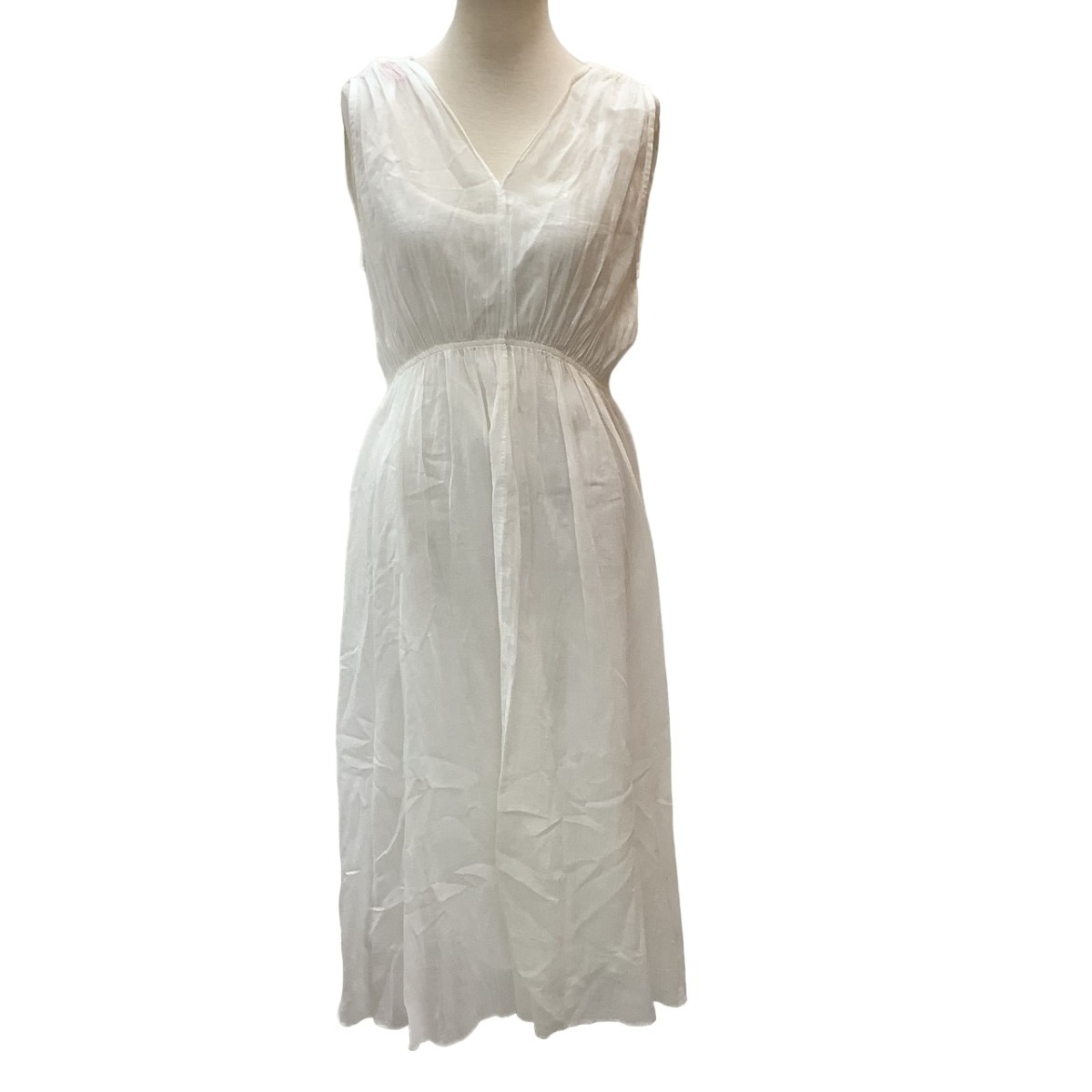 !! Babaghuribabag-li Jurgen Lehl lady's One-piece SIZE M white a little scratch . dirt equipped 