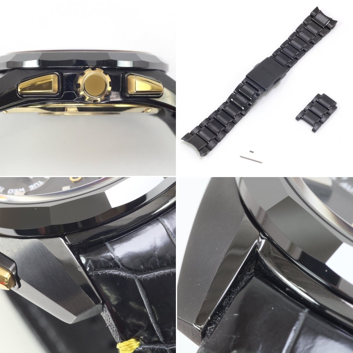 $$ SEIKO セイコー アストロン GPSソーラー腕時計 服部金太郎160周年記念モデル 替えベルト付 5X53-0BB0 目立った傷や汚れなし_画像10
