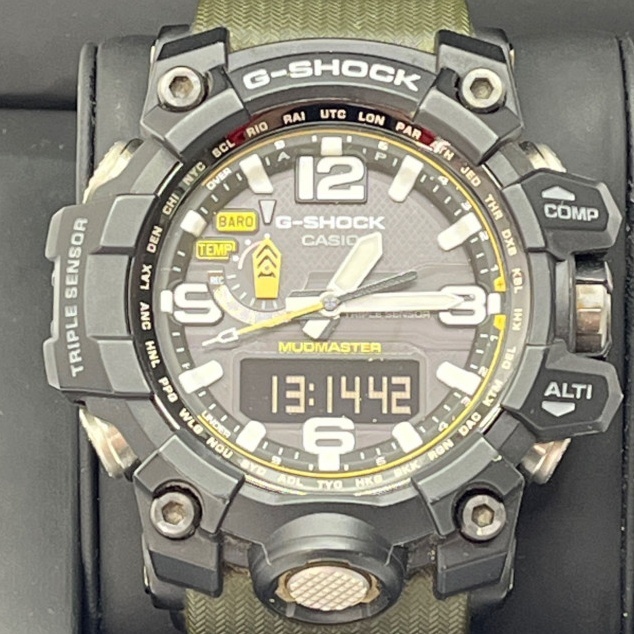 ◆◆ CASIO カシオ G-SHOCK　Gショック　腕時計　マッドマスター GWG-1000-A3JF やや傷や汚れあり_画像8