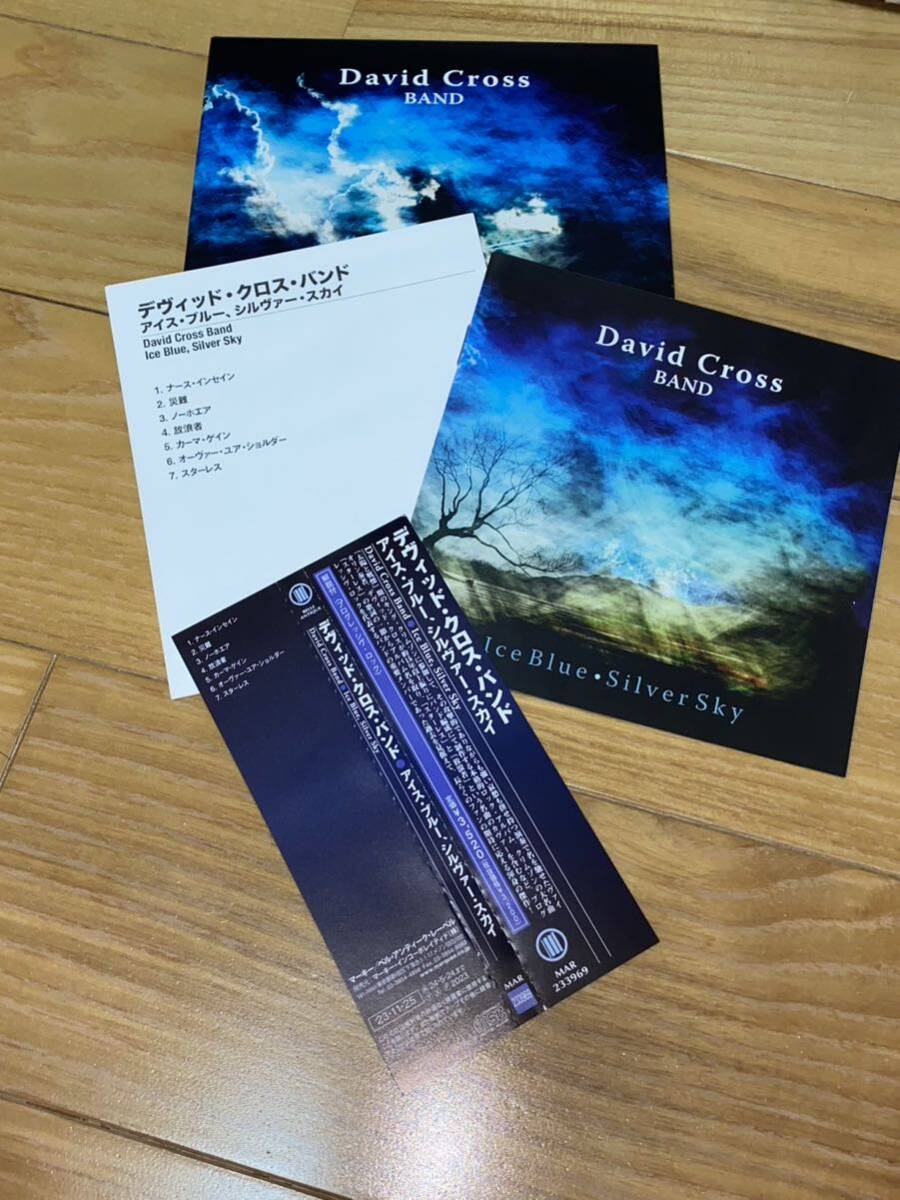 David Cross Band - Ice Blue ・ Silver Sky デヴィッド・クロス・バンド_画像1