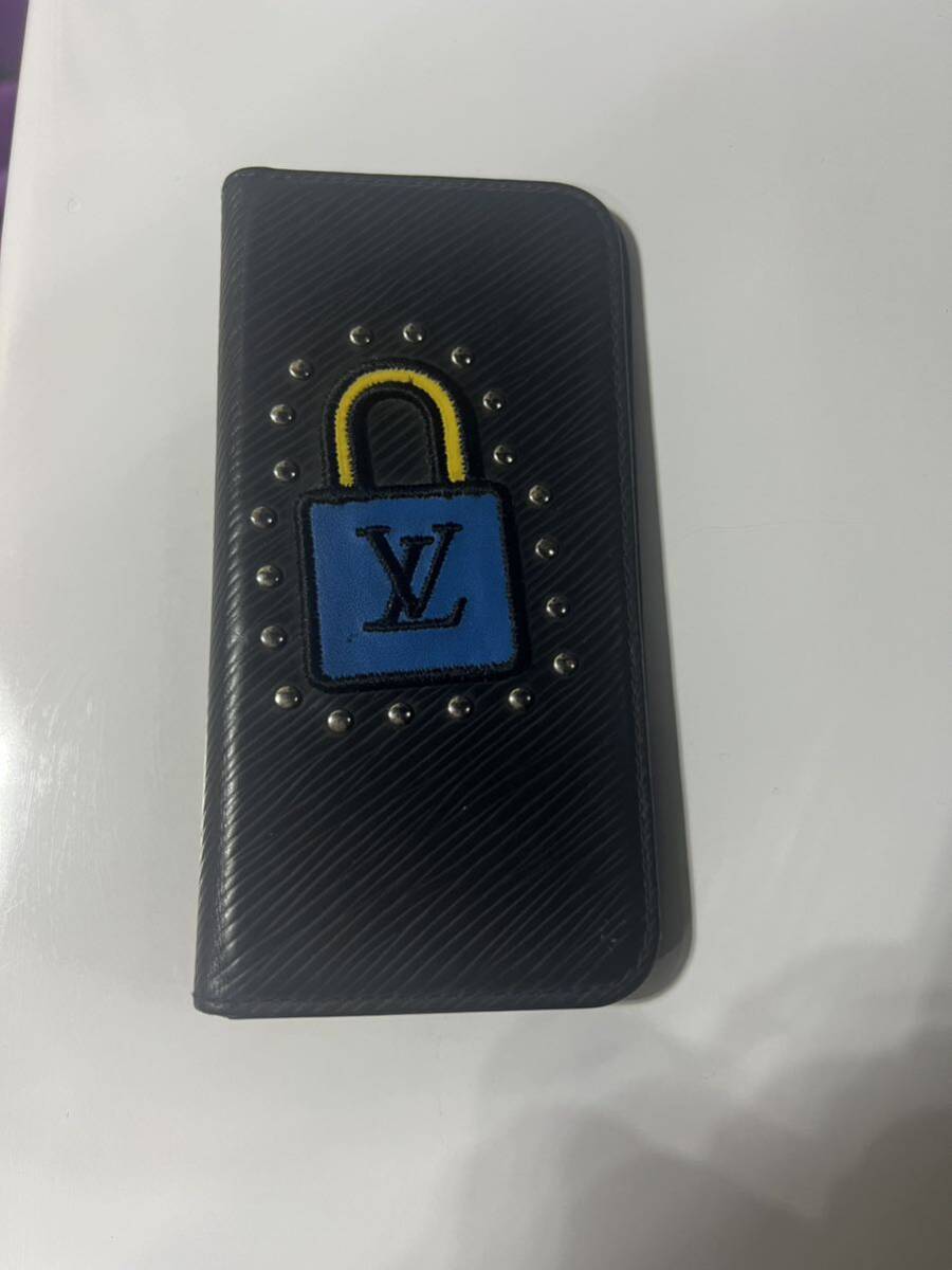 LOUIS VUITTON ルイヴィトン iPhone X/XS 手帳型ケース 限定品 本物 正規品 全国送料無料！！の画像1