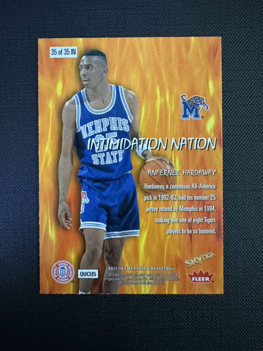 Anfernee Hardaway Fleer Retro 2011-12 Skybox Premium 1998 Intimidation Nation ペニー・ハーダウェイ 35of35_画像2