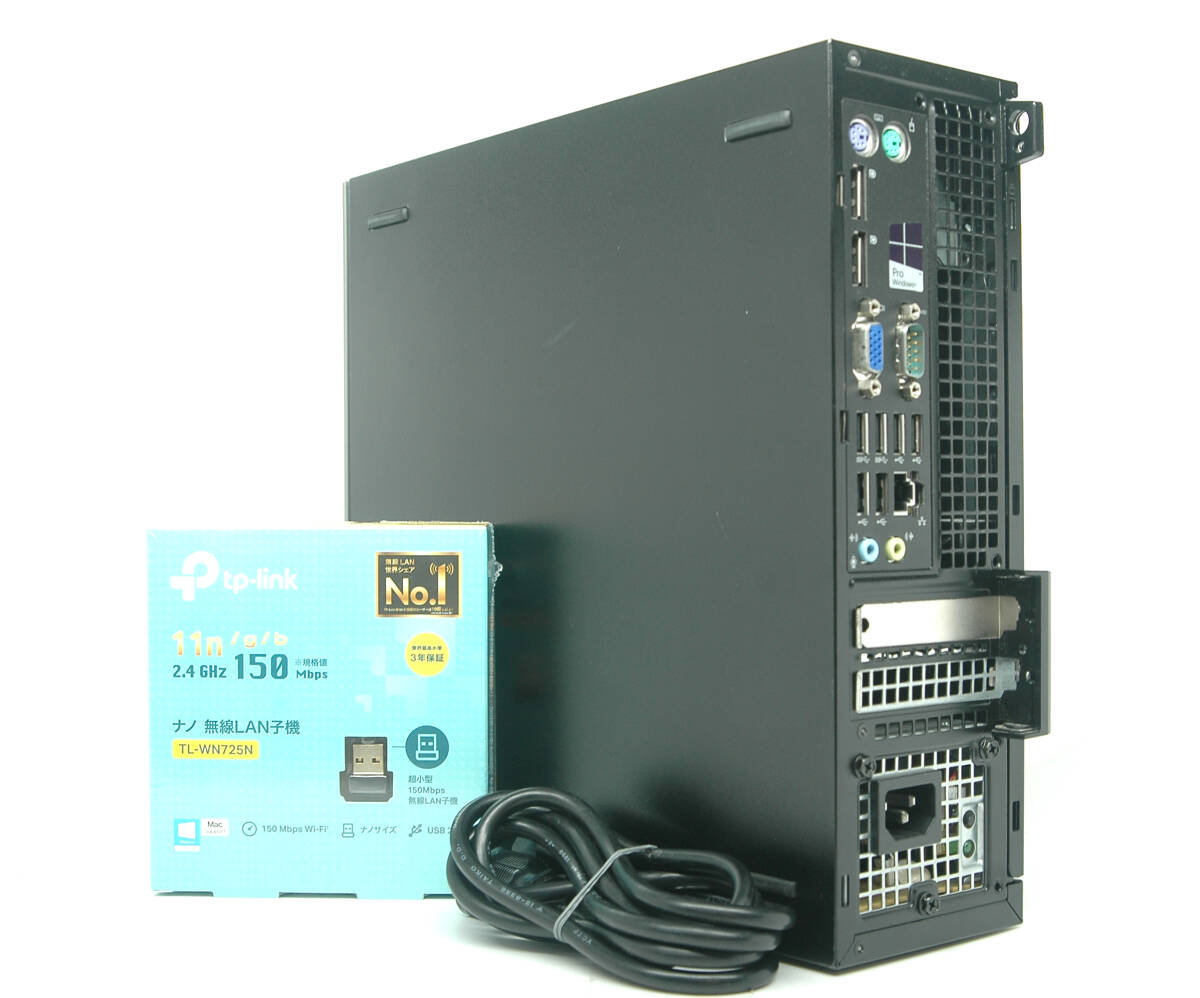 Win11□■Core i7/超大容量32GBメモリ/新品SSD1TB+HDD2TB！DELL OptiPlex 7020 SFF / MS Office2021 / Wi-Fi / USB3.0の画像2