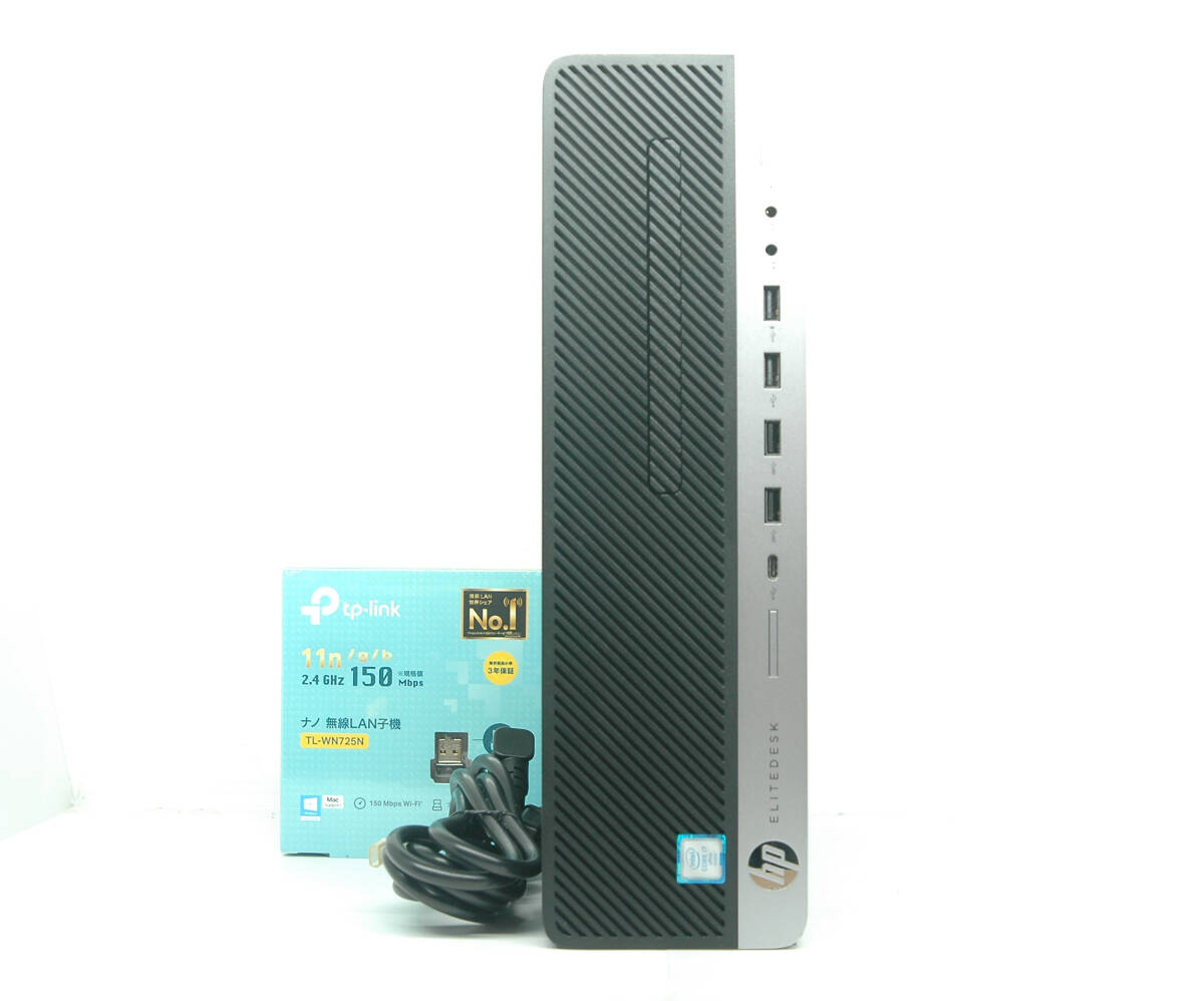 Win11□■Core i7/超大容量32GBメモリ/M.2 SSD500GB+HDD2TB！hp EliteDesk 800G3 SFF / MS Office2021 / Wi-Fi / USB3.1