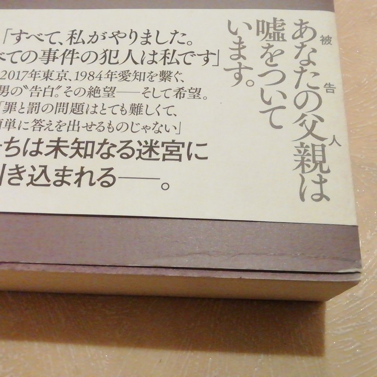 白鳥とコウモリ　東野圭吾　※上下巻に分かれた文庫本ではなく、大きいサイズの単行本の方です。