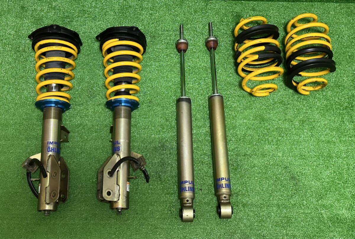 日産 キューブ BZ11 YZ11 BGZ11 IMPUL OHLINS インパル オーリンズ ニッサン 車高調整サスペンションキット。状態良好です。オイル漏れなしの画像1