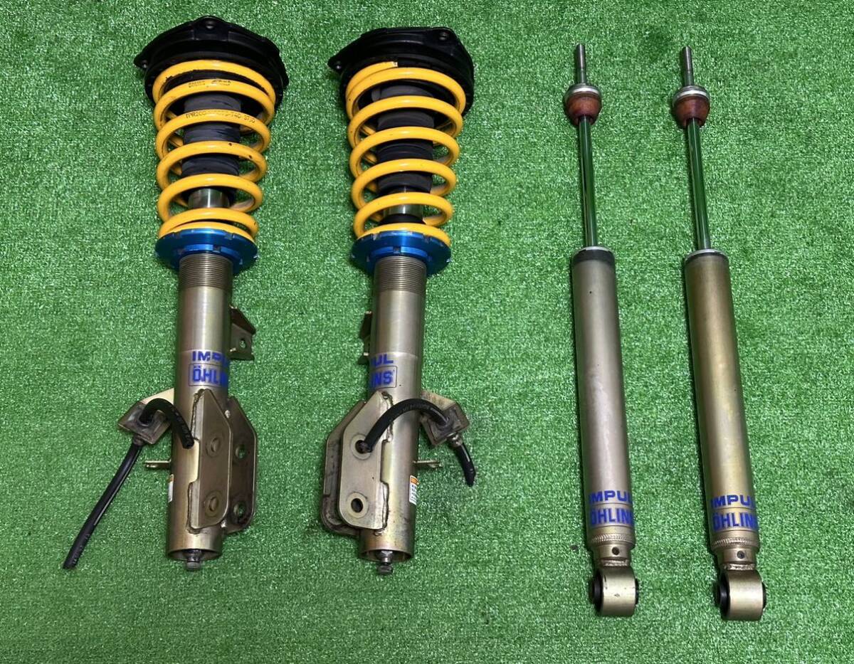 日産 キューブ BZ11 YZ11 BGZ11 IMPUL OHLINS インパル オーリンズ ニッサン 車高調整サスペンションキット。状態良好です。オイル漏れなしの画像3