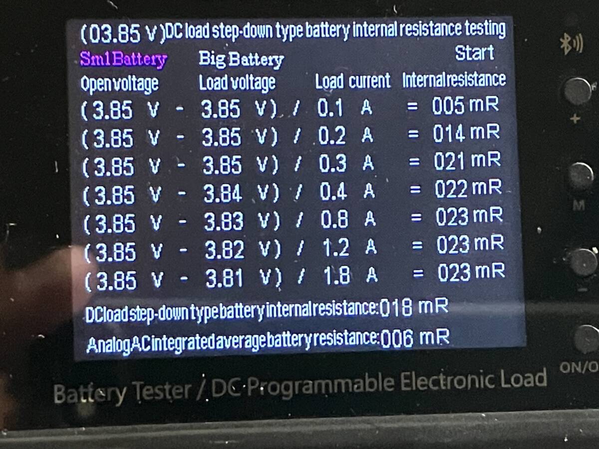 リチウムイオン電池 LEV50-8　＃３　ロットＢ０９０７_単セル内部抵抗