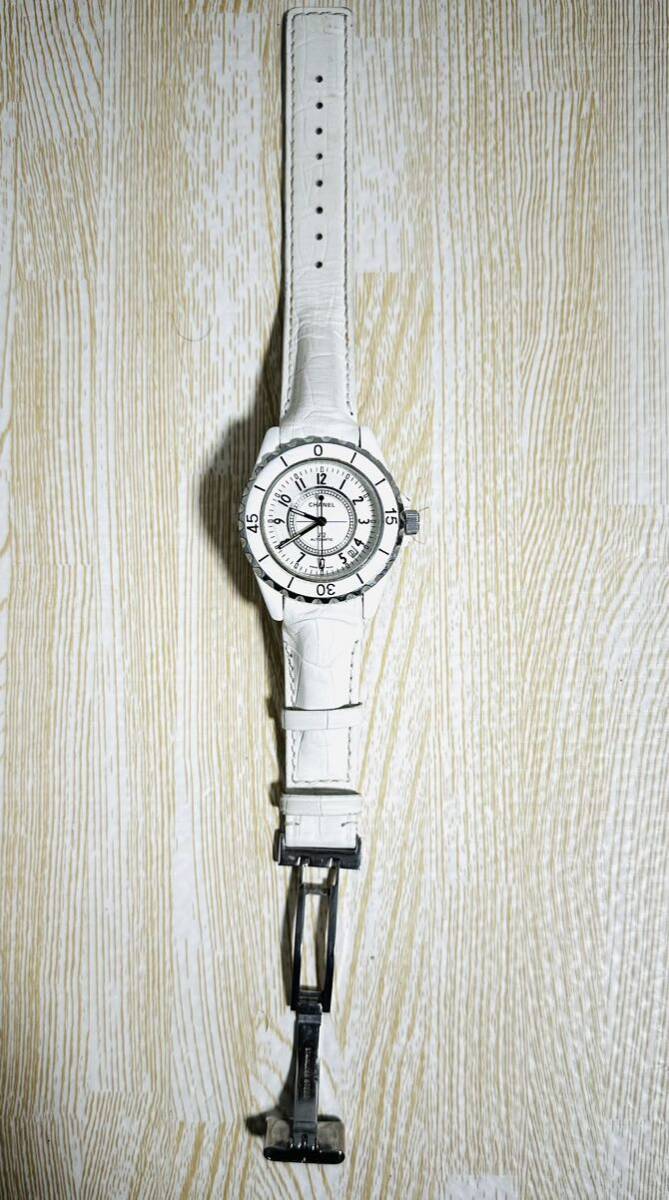 CHANEL(シャネル) 腕時計 J12 Z.G.58096 ホワイトセラミック 白の画像3