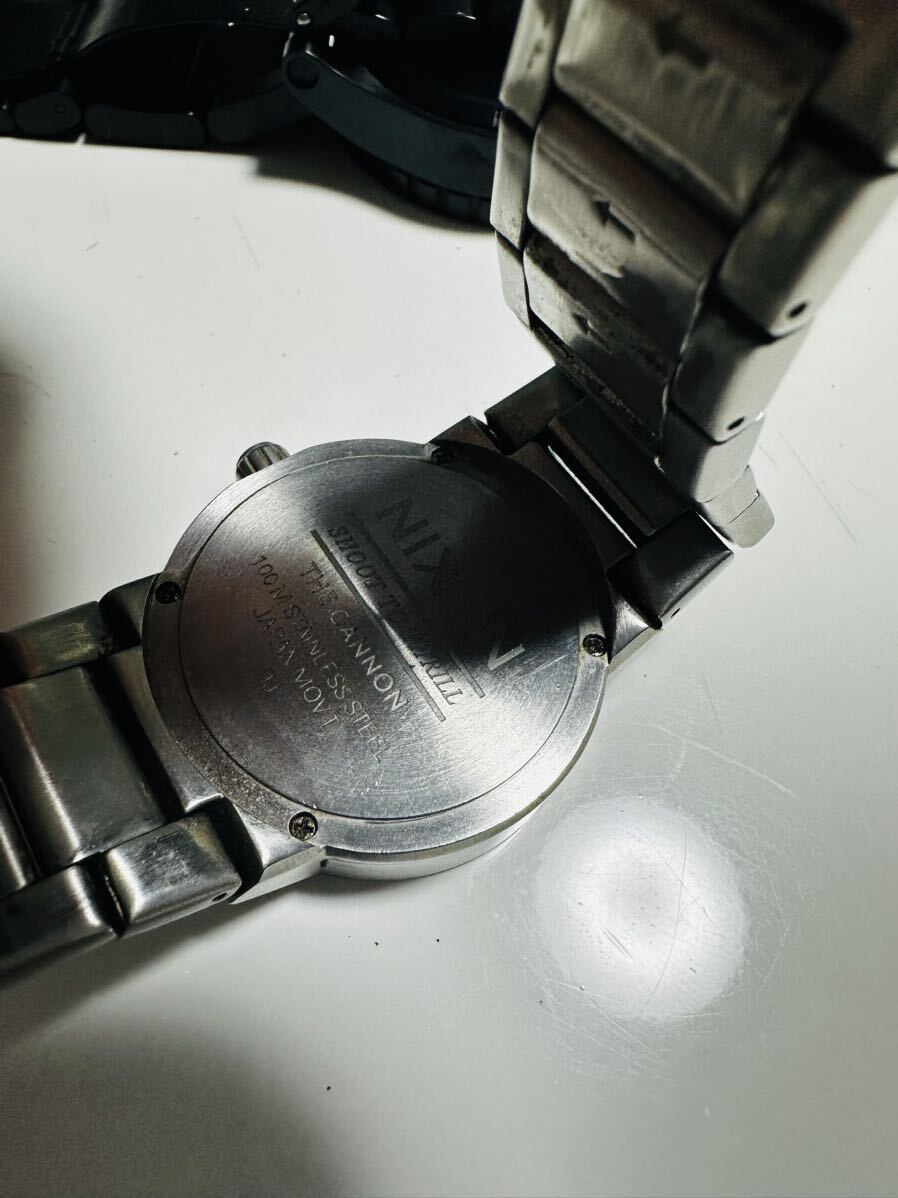 NIXON ニクソン THE 51-30 クォーツ腕時計 メンズ腕時計 動作未確認 の画像5