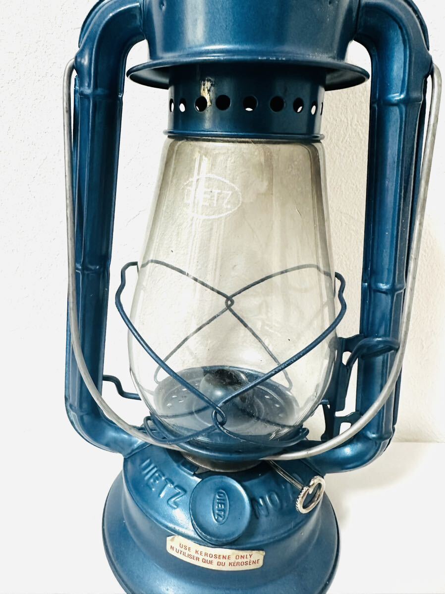 『デイツランタン オイルランプ 「ＤＩＥＴＺ」吊り下げランプ』ハリケーンランタン 昭和レトロ ビンテージランタン キャンプ の画像2
