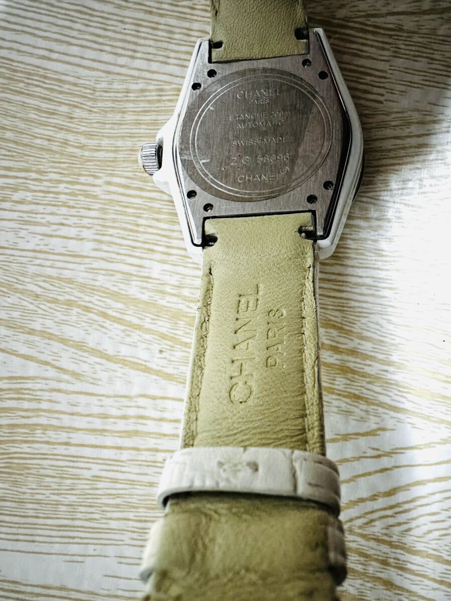CHANEL(シャネル) 腕時計 J12 Z.G.58096 ホワイトセラミック 白の画像7