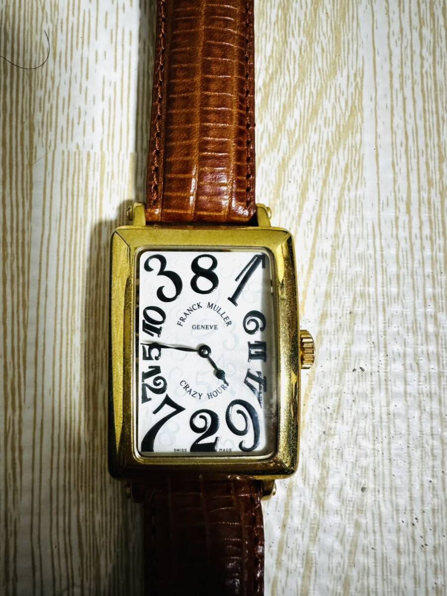 FRANCK MULLER GENEVE CRAZY HOURS 腕時計 の画像2