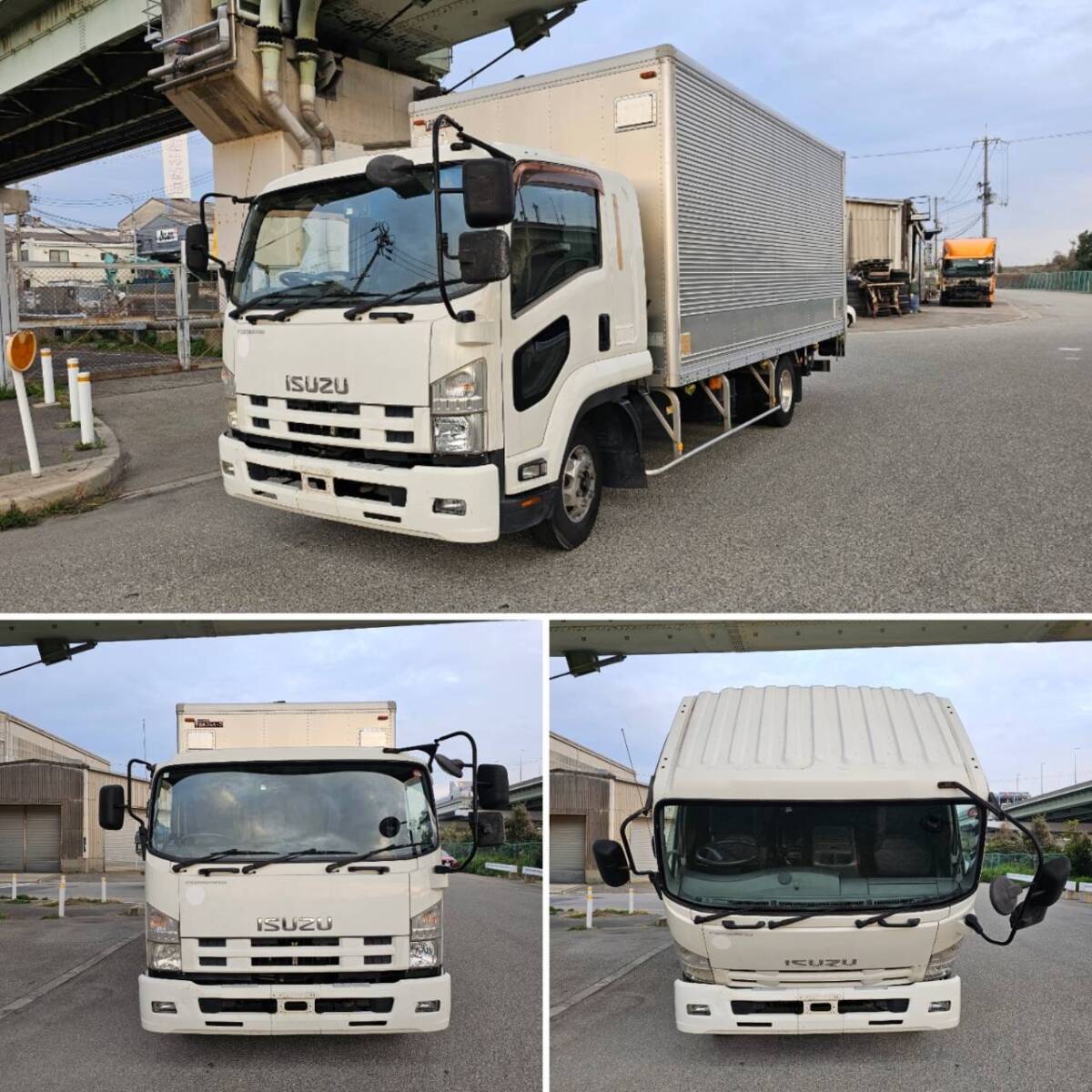 修復歴無★跳ね上げ式パワーゲート★PG★ベッド付き★4トン車★最大積載量3600kg★6MT★バックカメラ★ミラーモニター★売切り★いすゞ★_画像2