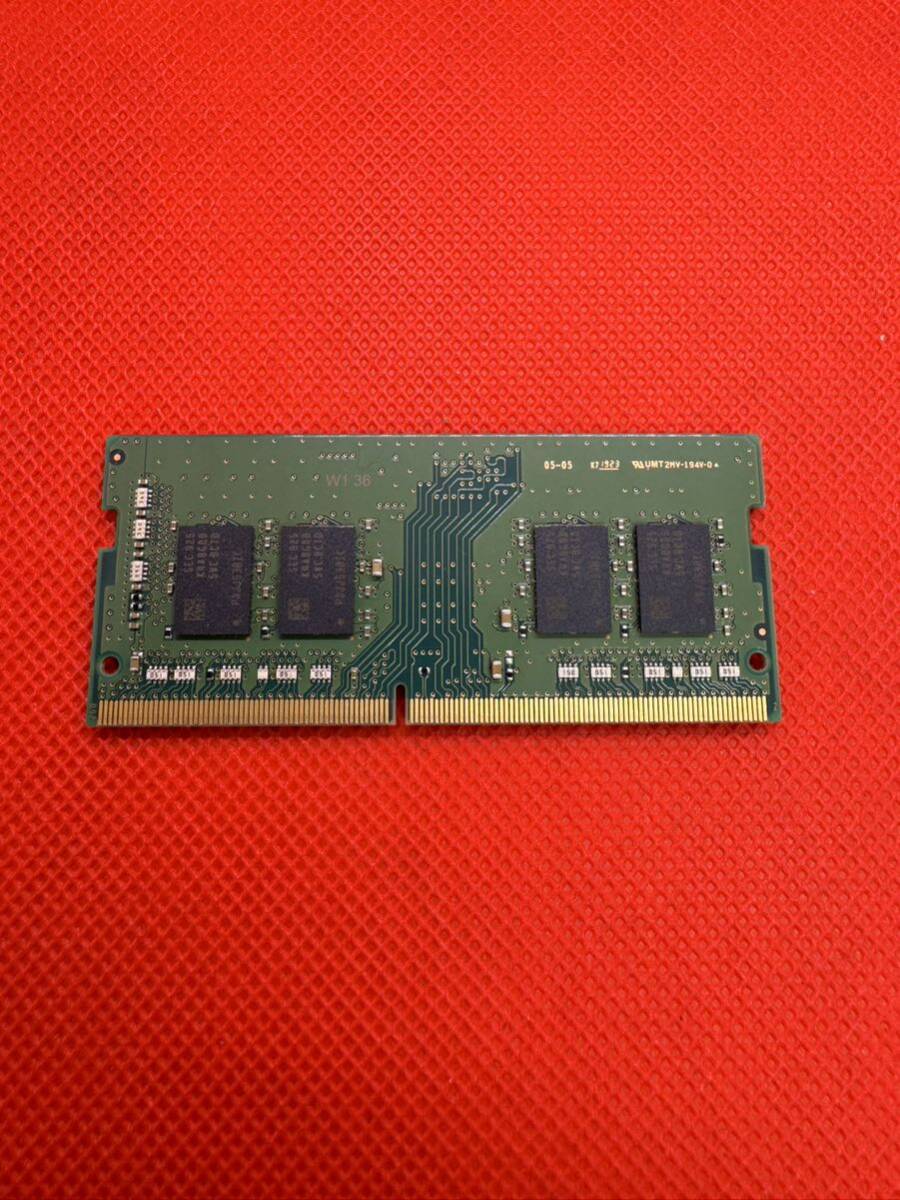 Samsung 8GB 1Rx8 PC4-2666V-SA1-11 ノートパソコン用DDR4メモリ 8GB 4枚セット計32GB　管2