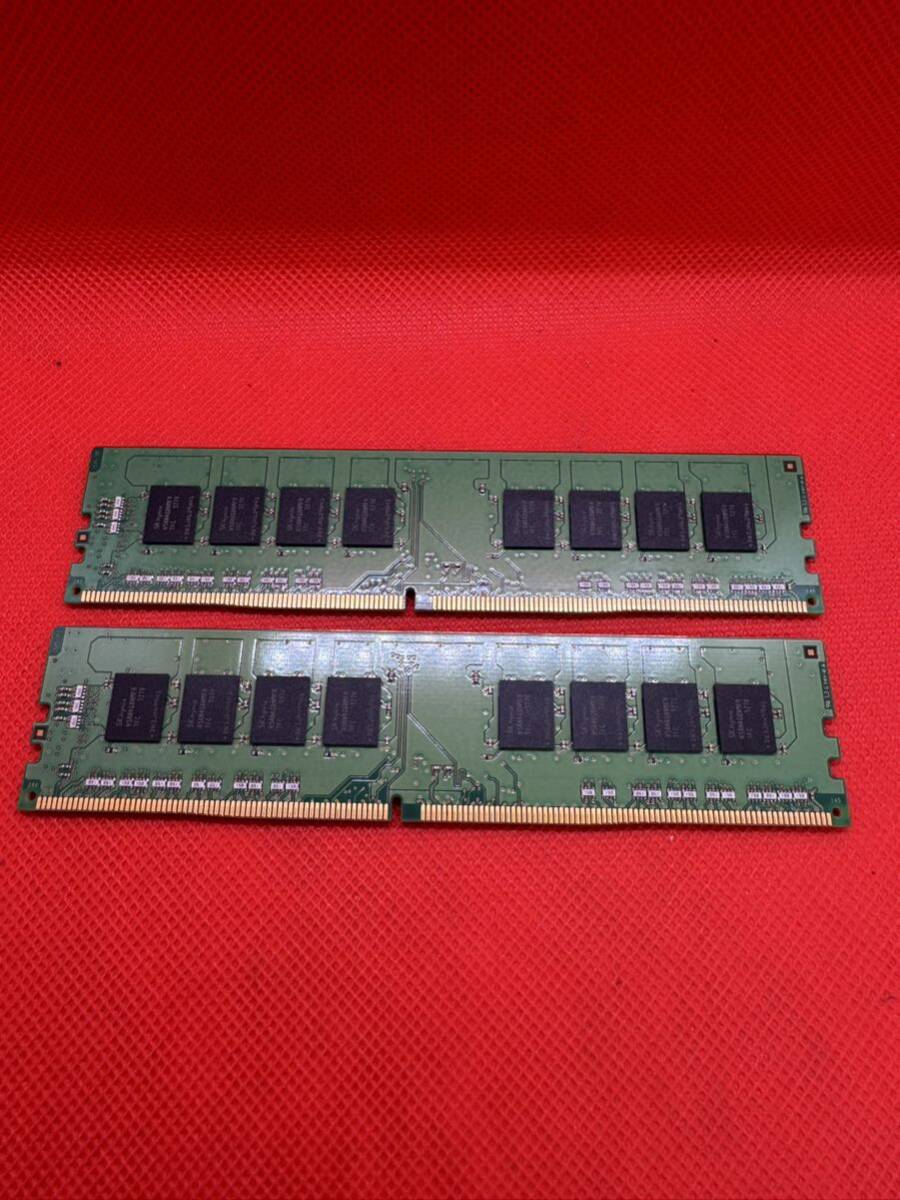 SKhynix 8GB 2Rx8 PC4-1333P-UB0-11 /6枚 UB0-10/2枚デスクトップPC用DDR4メモリ 8GB2種8枚セット計64GB 管10の画像5