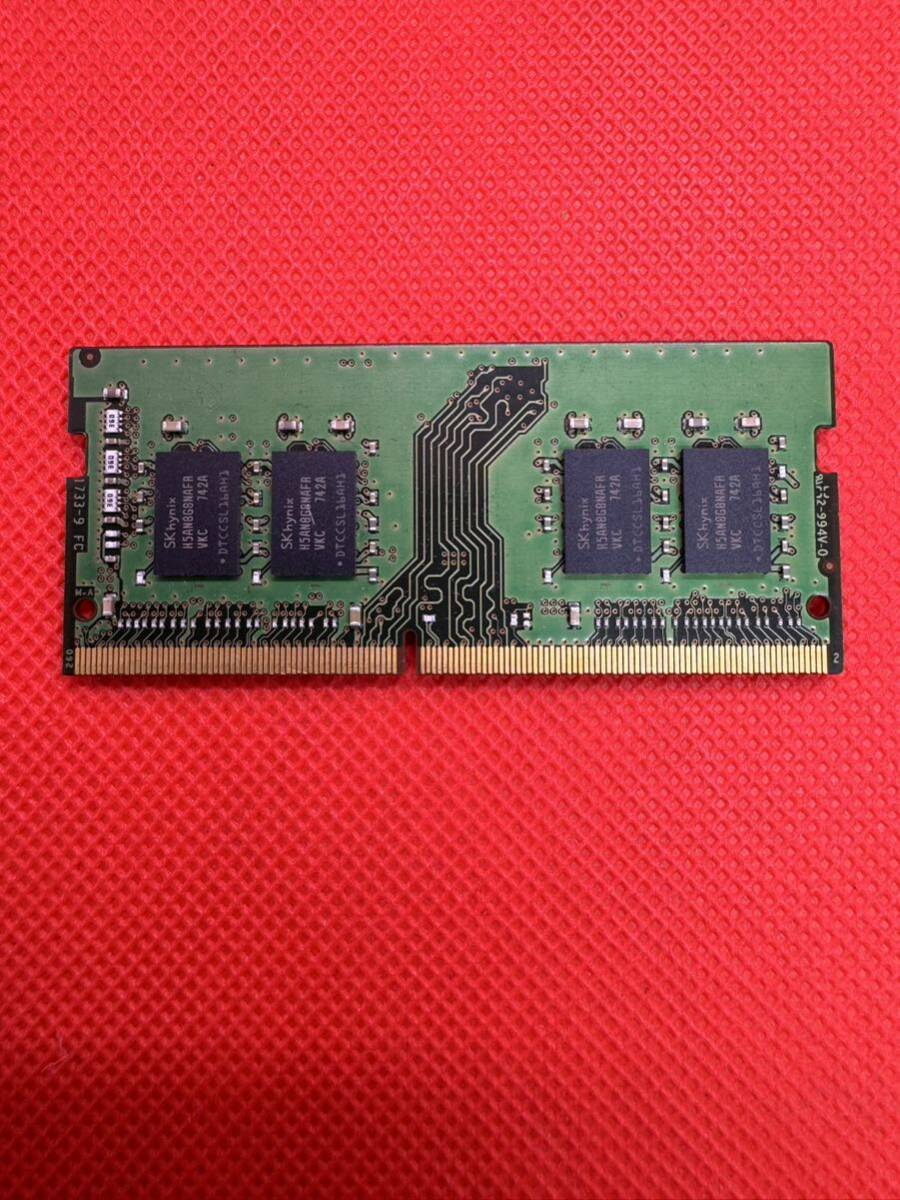 SKhynix 8GB 1Rx8 PC4-2666V-SA1-11 ノートパソコン用DDR4メモリ 8GB 6枚セット計48GB 管１の画像3