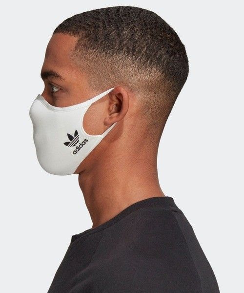 【L＝NS】アディダスオリジナルス フェイスカバー マスク 3枚組 新品未使用 男女兼用  防寒 防風 花粉 トレーニング 