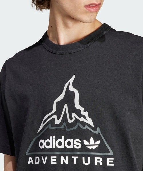 【4L】アディダスオリジナルス アドベンチャー グラフィック半袖Tシャツ 新品未使用 タグ付き レギュラーフィット