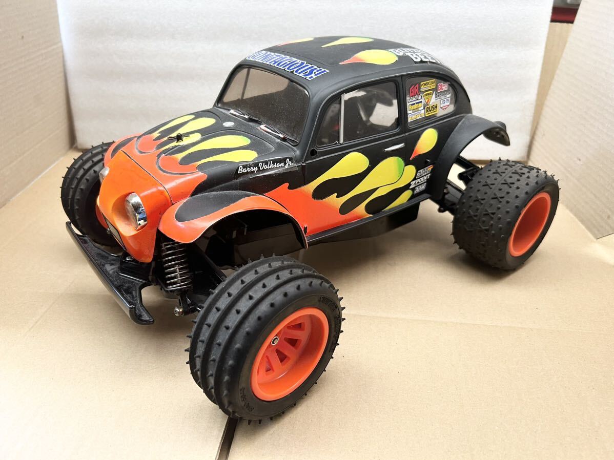 タミヤ ブリッツァービートル オプション付 TAMIYA 田宮 バギー RC （検索用 ワーゲンオフローダー モンスタービートル 空冷 VW ワーゲンの画像1