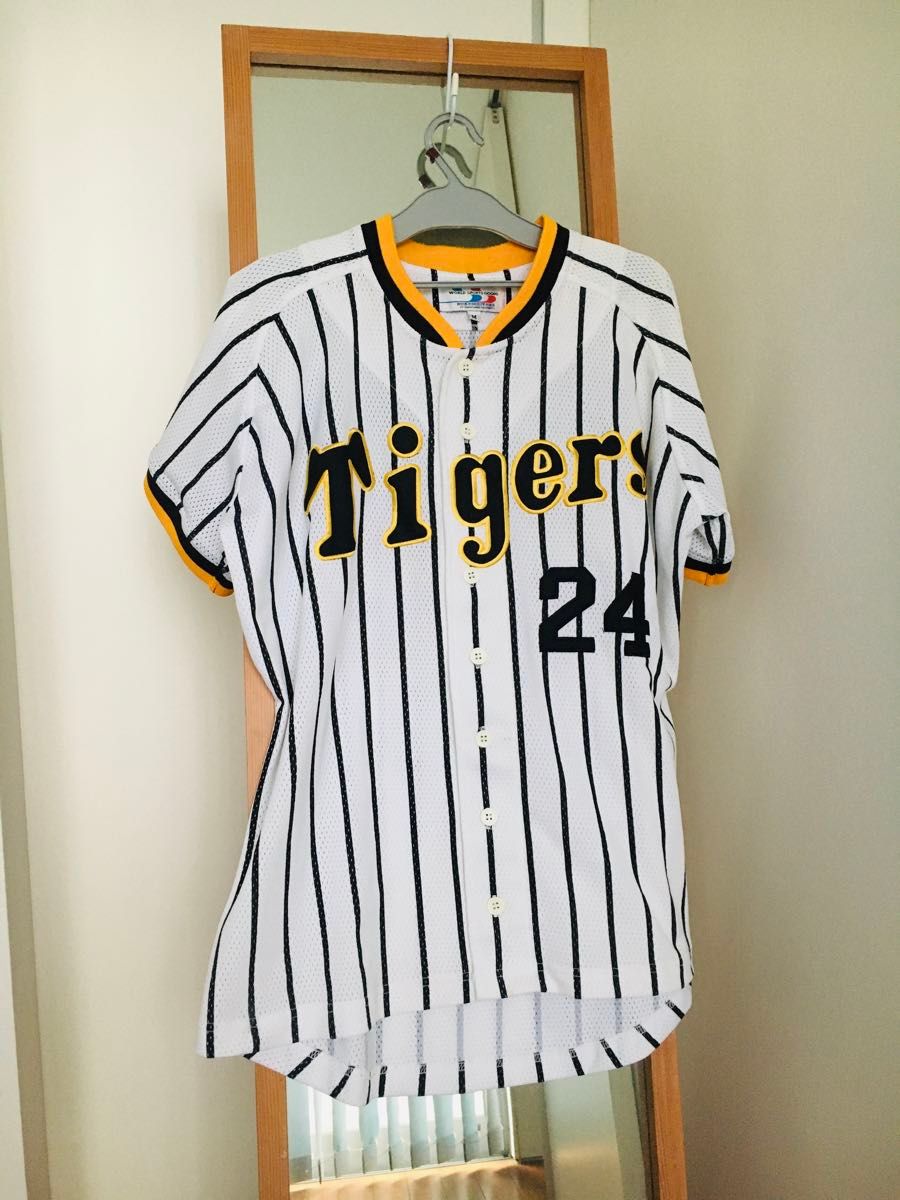 阪神タイガース レプリカ 桧山進次郎 24桧山 メンズ Mサイズ 阪神タイガース レプリカ 桧山進次郎 24桧山 メンズ Mサイズ