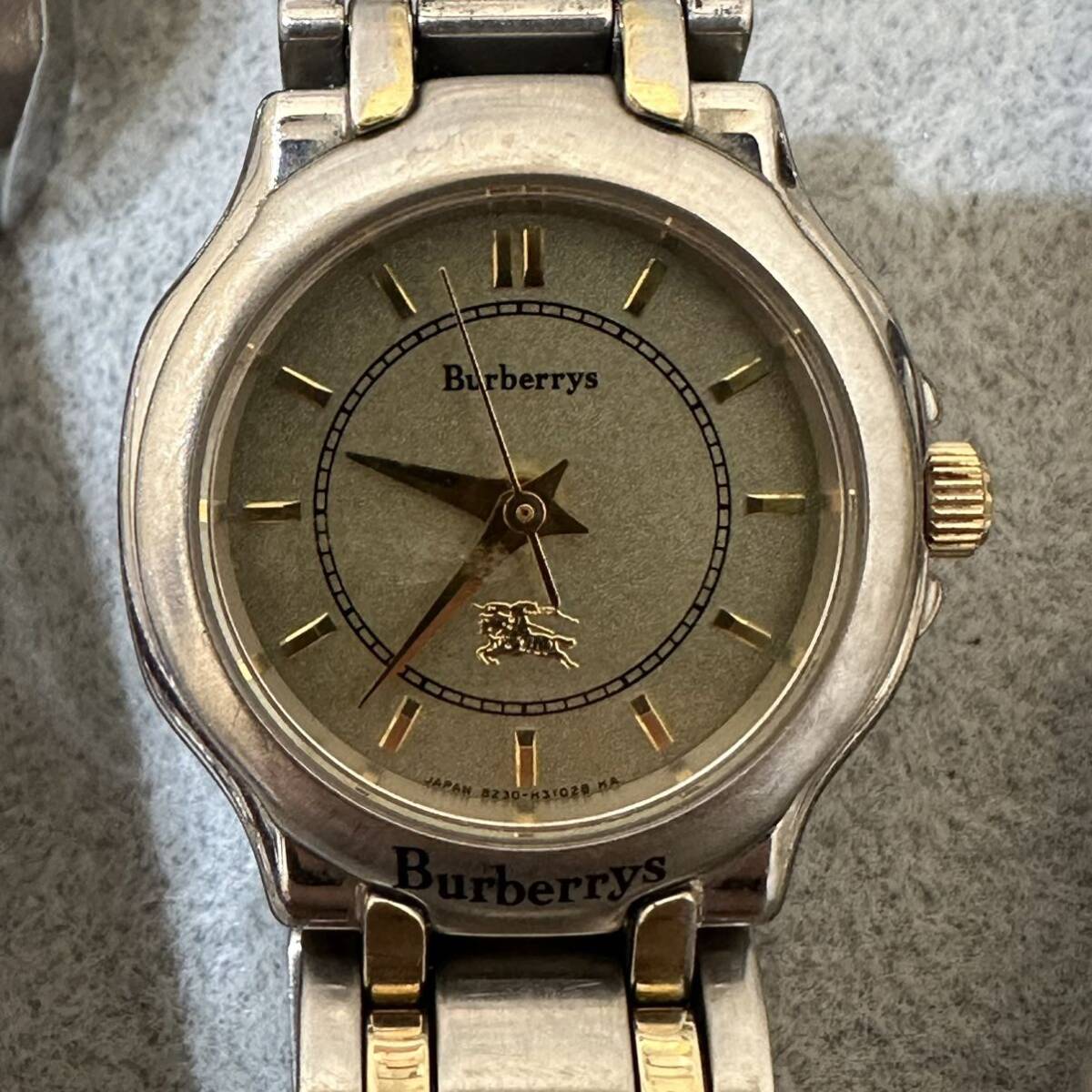 【早い者勝ち】時計18点 ベルト1点 セット おまとめ Burberrys valentinoディーゼル テクノス カシオ ラドー セイコー 腕時計 部品取り の画像4