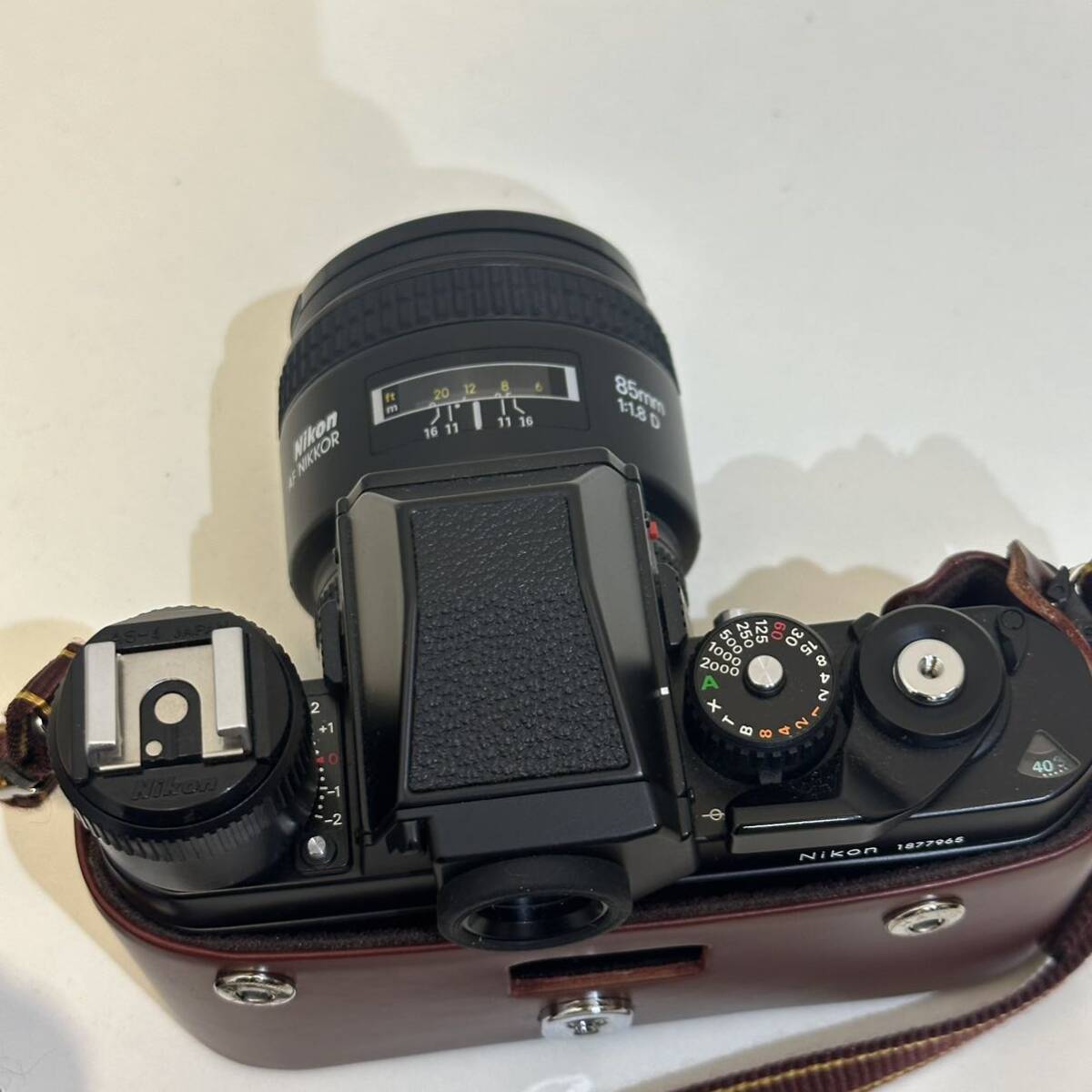 極美品【早い者勝ち】Nikon F3 + 85mm f/1.8D ニコン フィルムカメラ 一眼レフフィルムカメラ の画像9