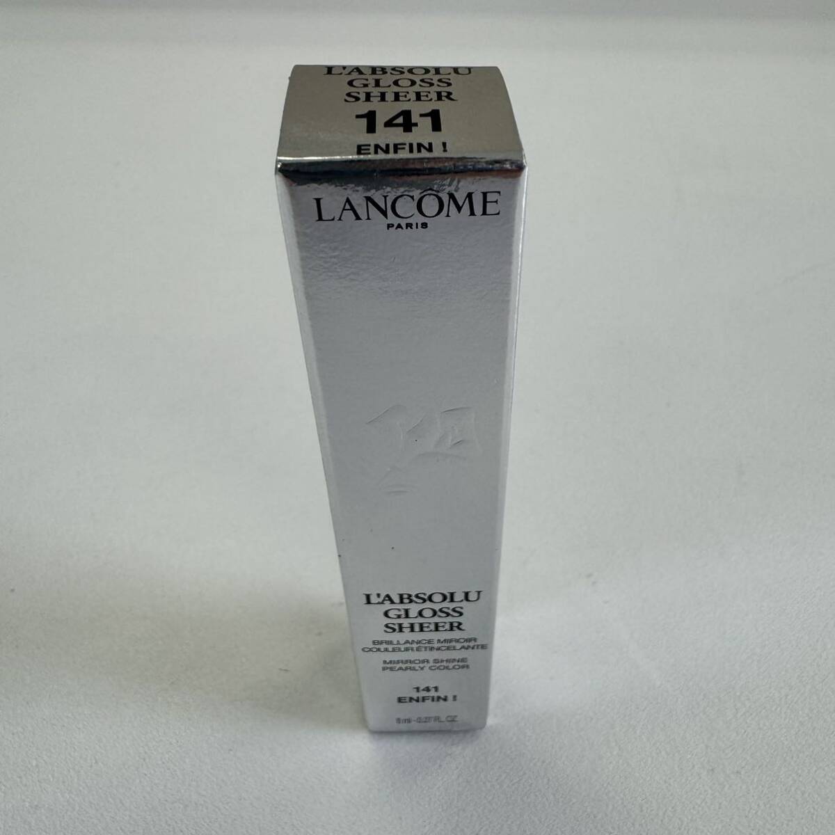  unused LANCOME Lancome Rav sleigh . gloss low ji- plan p lip gloss 8ml