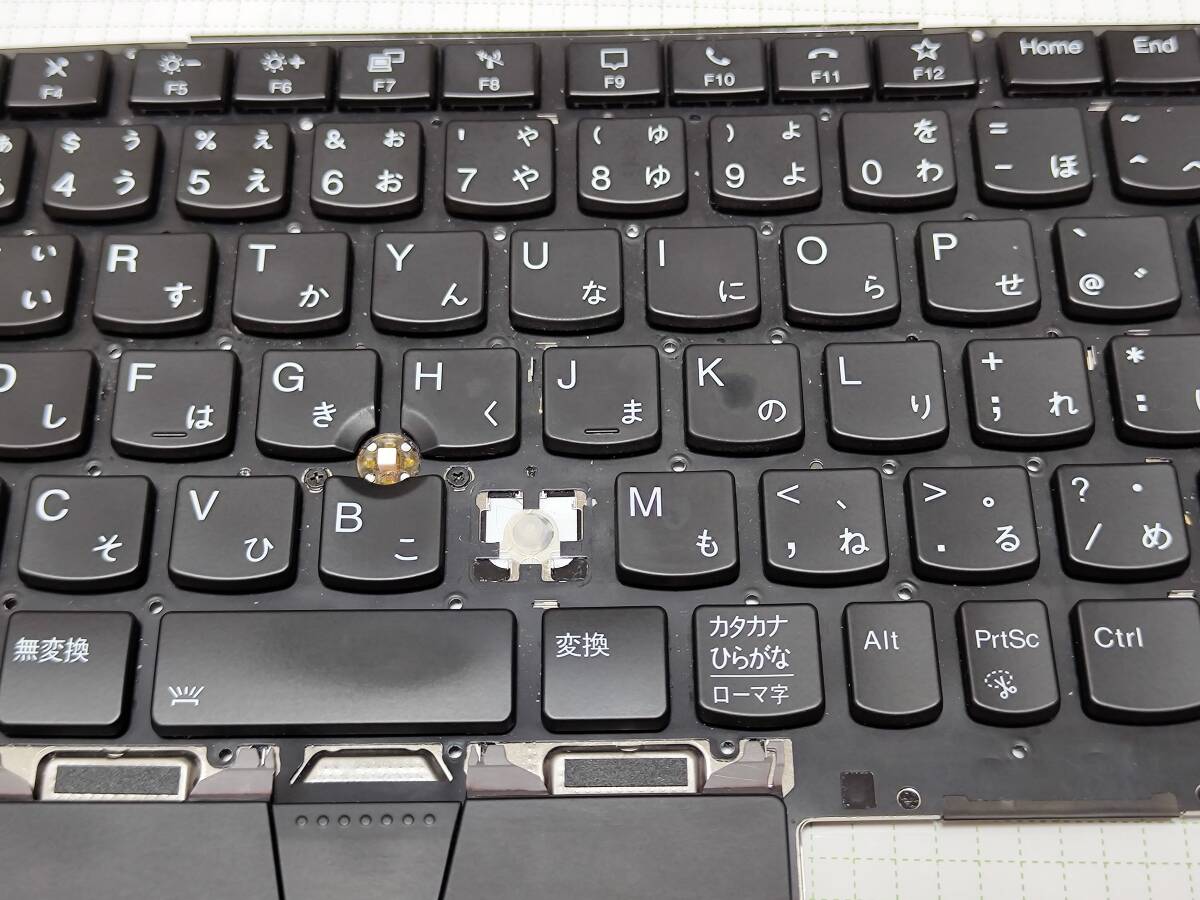 ThinkPad x1 carbon Gen8 2020用キーボード ジャンク扱い 部品取りなどにの画像3