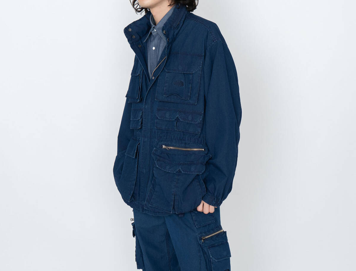 【希少】THE NORTH FACE PURPLE LABEL ノースフェイス パープルレーベル インディゴフィールドジャケット Indigo Field XL Jacket 2312