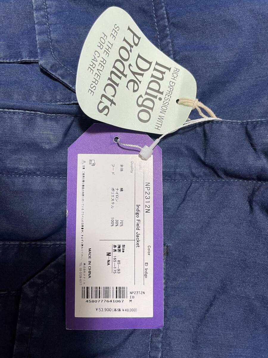 【希少】THE NORTH FACE PURPLE LABEL ノースフェイス パープルレーベル インディゴフィールドジャケット Indigo Field Jacket 044の画像9