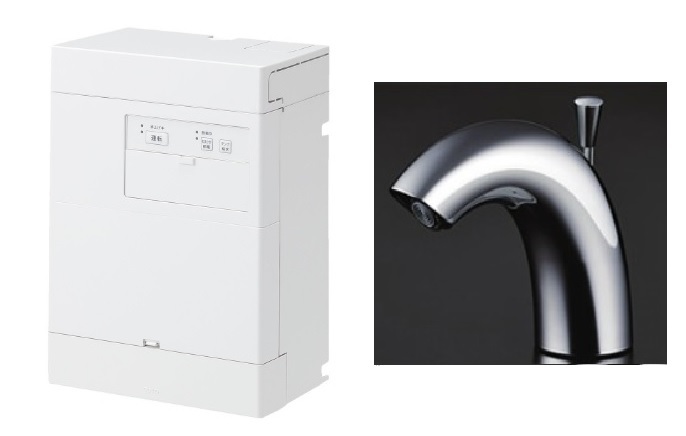 【新品】 TOTO 電気温水器 自動水栓 セット REAH03B1+TENA41AH (100V) 湯ぽっと