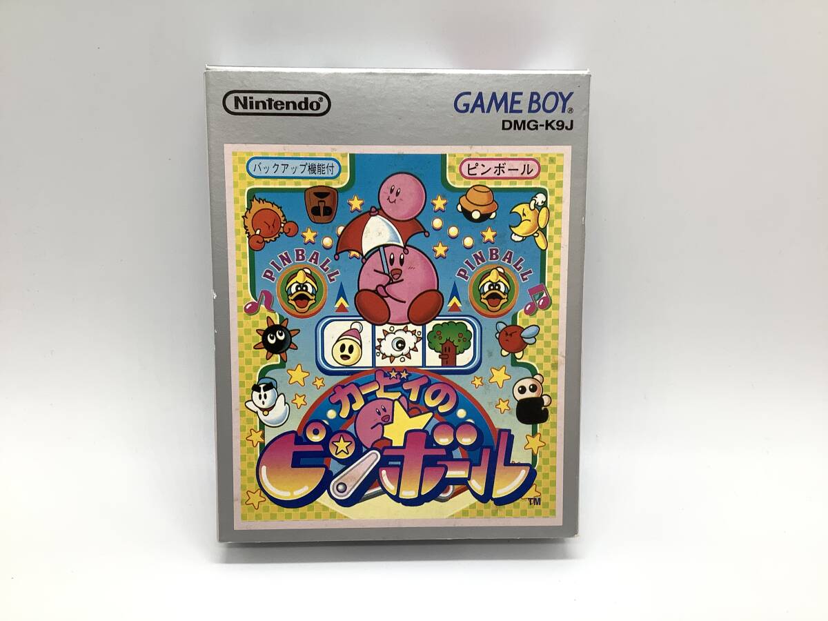 u0278 カービィのピンボール 任天堂 DMG-K9J 箱 ゲームボーイ GAMEBOYの画像1