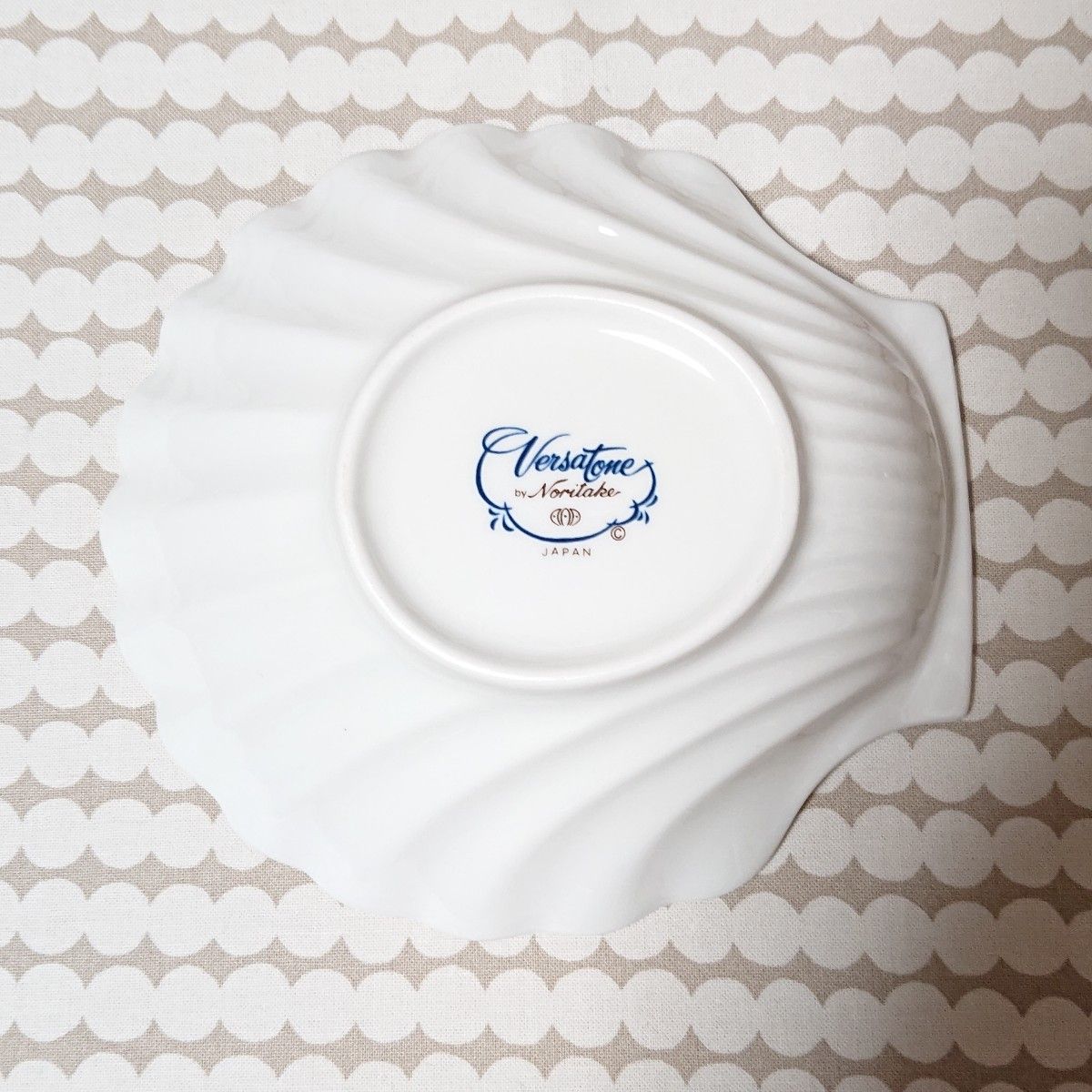 【レア】Noritake ノリタケ バーサトーン シェル型プレート2枚 クローバー 昭和レトロ 喫茶店 未使用品