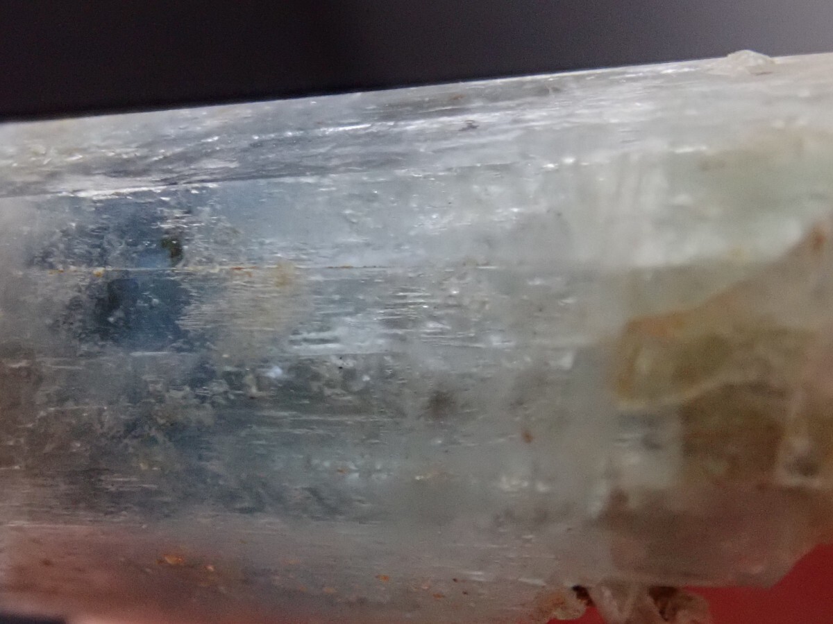 ☆10g!大結晶なナミビア原石☆アクアマリン ベリル 緑柱石 鉱物標本 原石の画像2