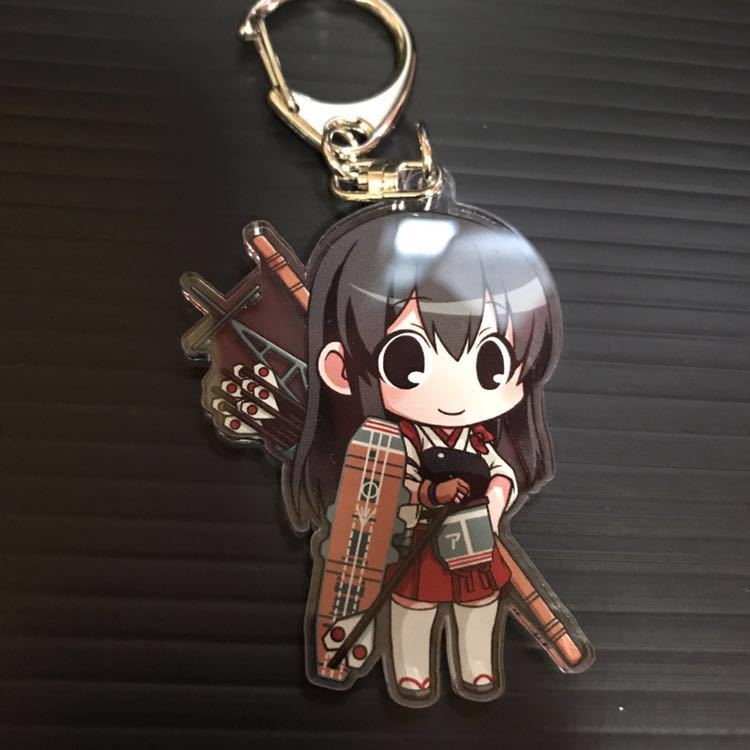 .. this comb .. red castle acrylic fiber key holder ak key strap key holder Kantai collection goods 