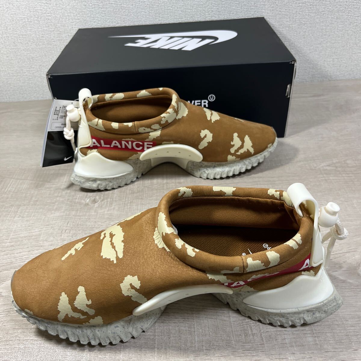 1円スタート売切り 新品未使用 NIKE ナイキ MOC FLOW エア モック UNDERCOVER アンダーカバー コラボ 限定モデル スニーカー 完売品 26.5cm