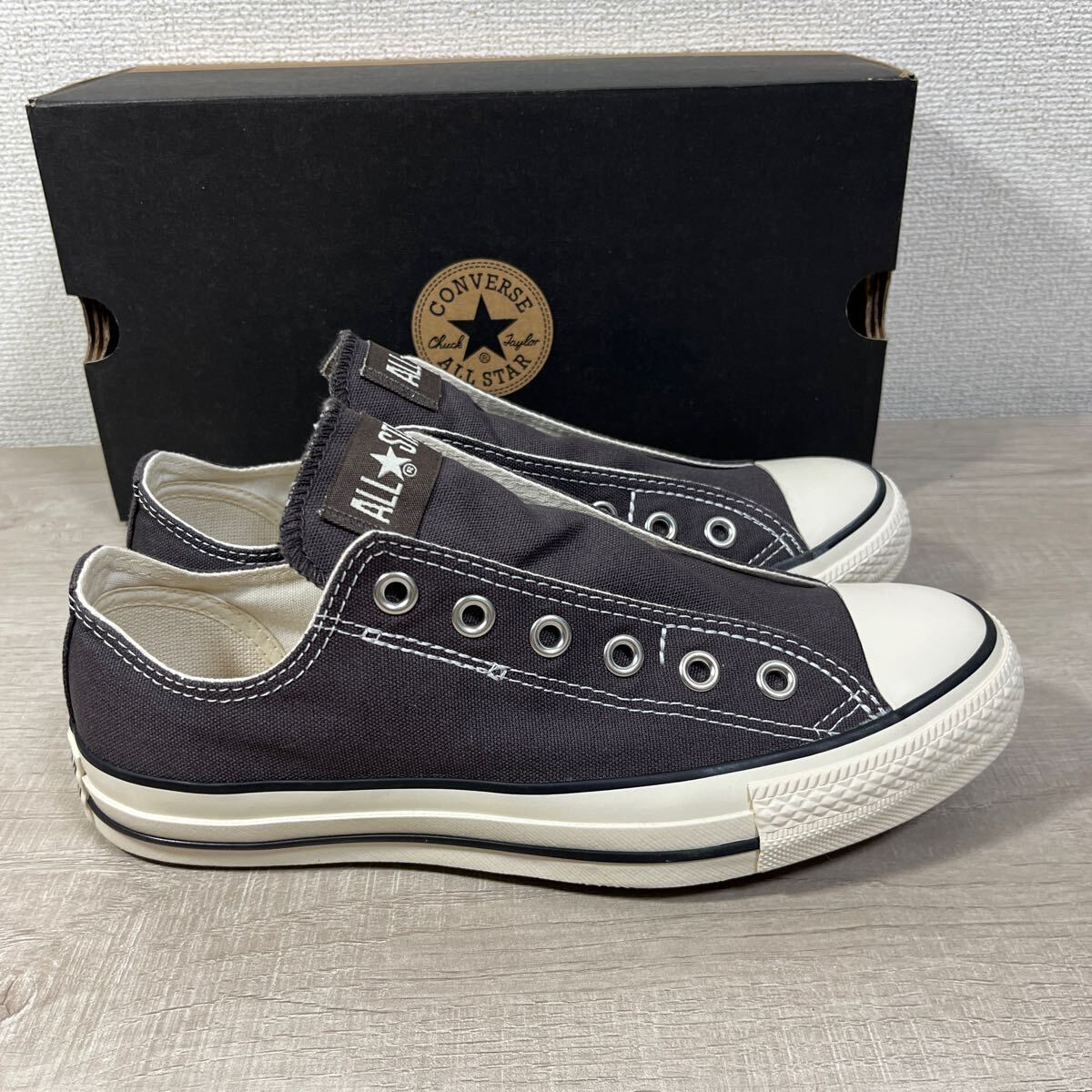 1円スタート売切り 新品未使用 CONVERSE コンバース オールスター スリップ III OX ALL STAR SLIP スリッポン スニーカー 25.5cm 完売品