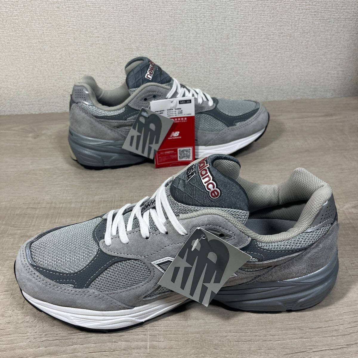 1円スタート売切り 新品未使用 NEW BALANCE M990GY3 ニューバランス MADE IN USA グレー 990V3 26cm 完売品 人気カラー v1v2v4v5v6