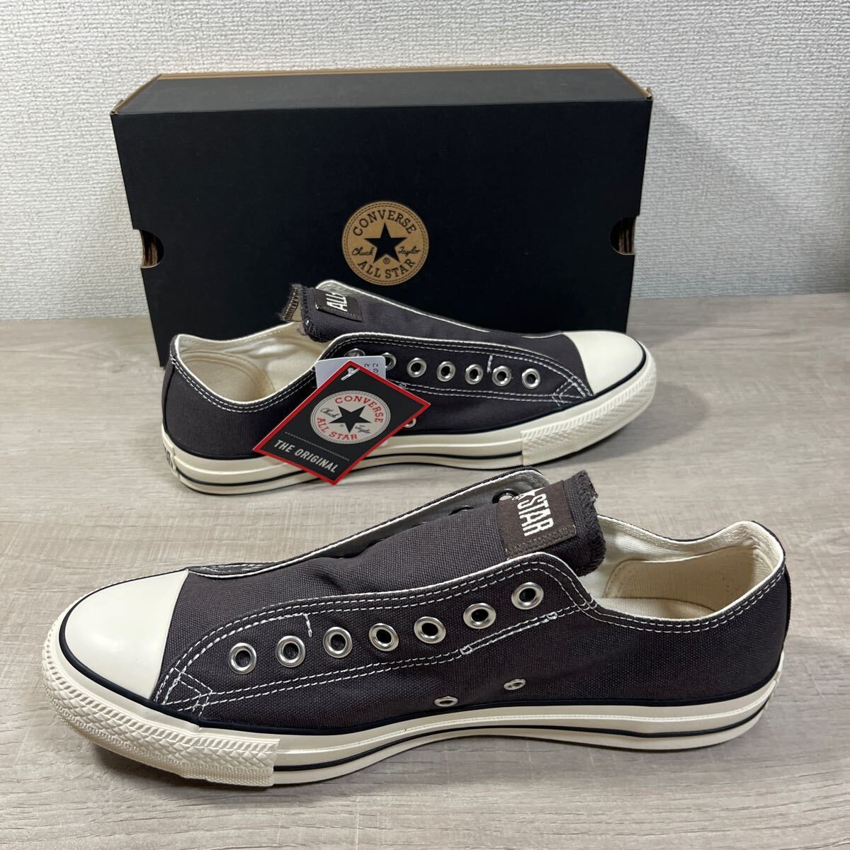 1円スタート売切り 新品未使用 CONVERSE コンバース オールスター スリップ III OX ALL STAR SLIP スリッポン スニーカー 28cm 完売品_画像4