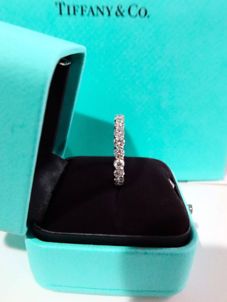 * Tiffany * Y182 ten thousand * unused * diamond 1.80ct four ever platinum ring 
