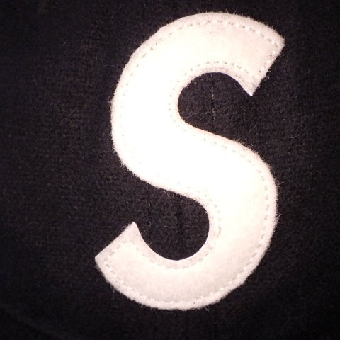 ☆ 23SS Supreme シュプリーム Ebbets S Logo Fitted 6-Panel Cap エベッツ エスロゴ 6パネル キャップ ウール samll box logo (黒60.6)ESAの画像5