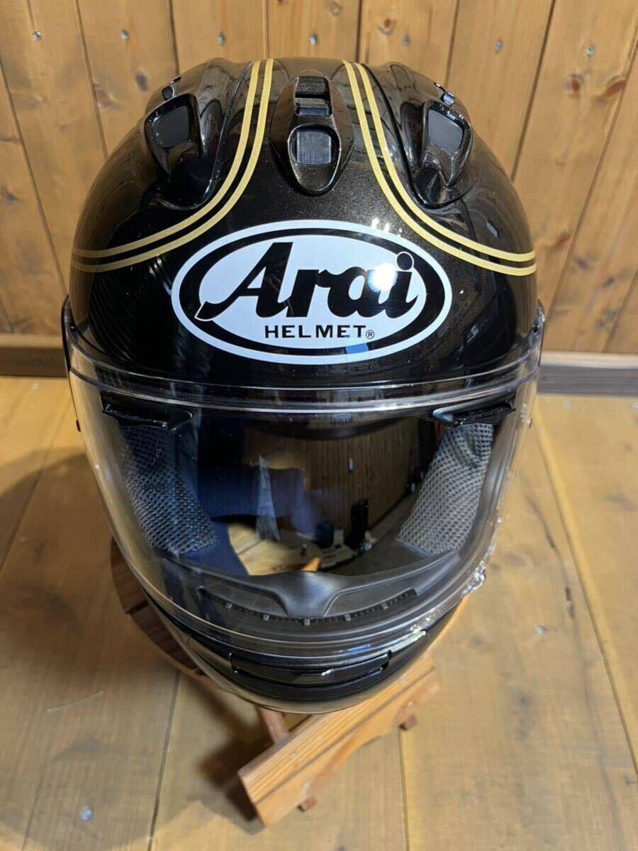 【希少・美品】Arai RX-7X SPENCER SPL スペンサーSPL（南海部品オリジナル） グラフィック アライフルフェイスヘルメット の画像5