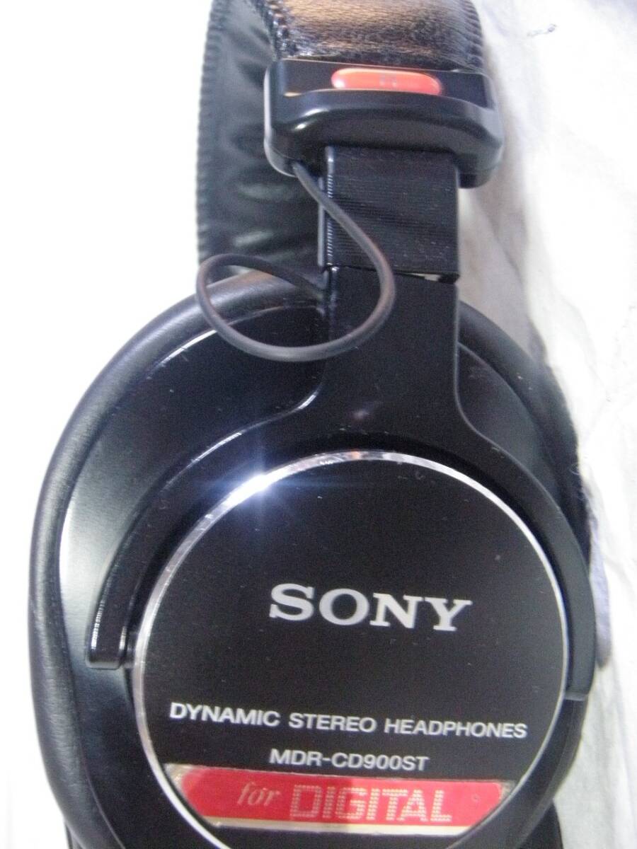 SONY MDR-CD900ST 新品互換イヤーパッド交換済　音出確認済 モニターヘッドホン 63_画像8