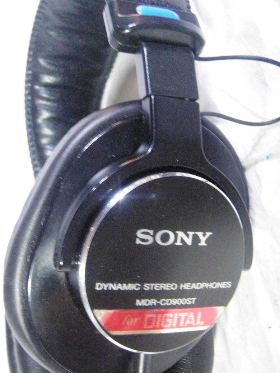 SONY MDR-CD900ST 新品互換イヤーパッド交換済　音出確認済 モニターヘッドホン 63_画像7