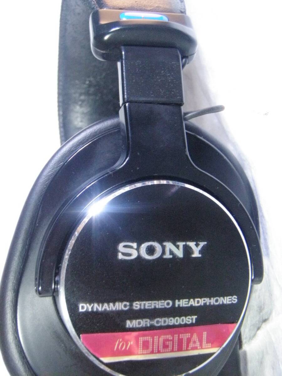 SONY MDR-CD900ST 新品互換イヤーパッド交換済　音出確認済 モニターヘッドホン 65_画像7