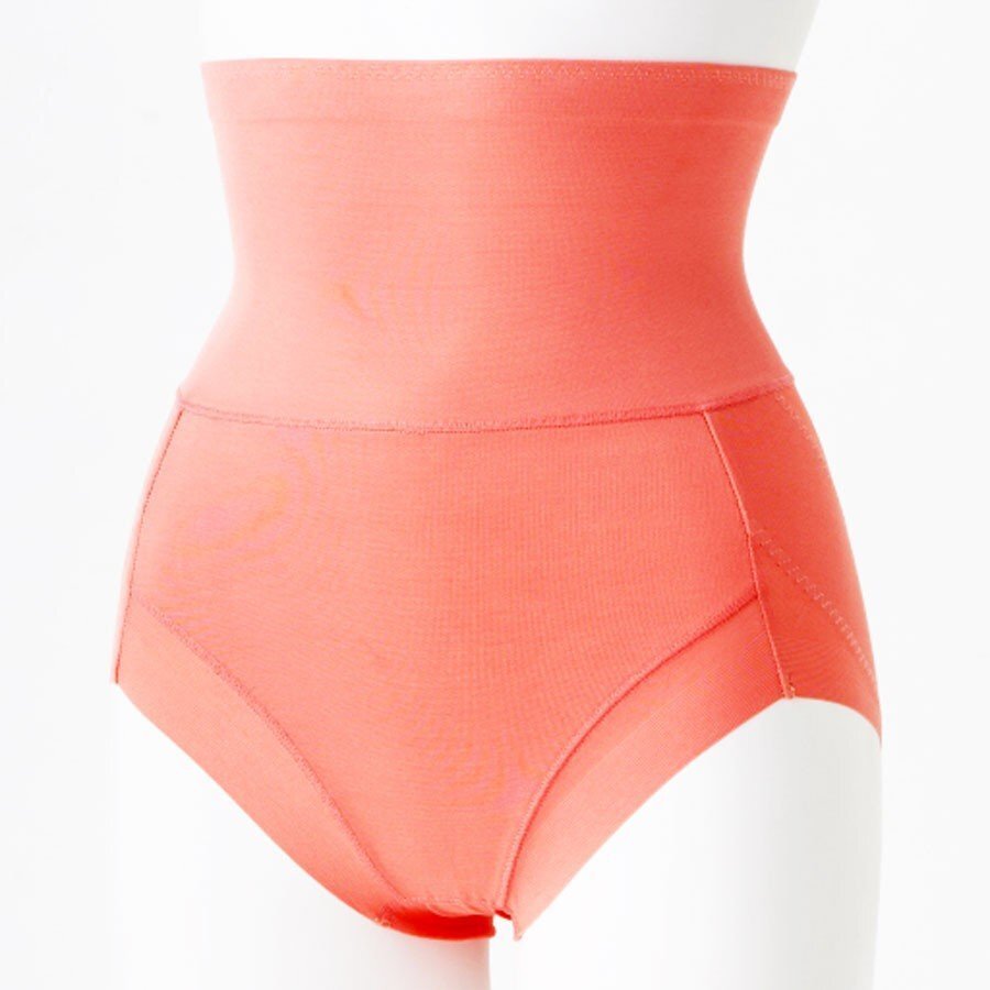 ( post mailing free shipping )[58 size ] outer . crack . difficult high waist Short girdle ( medium type ) CI194GS apricot 