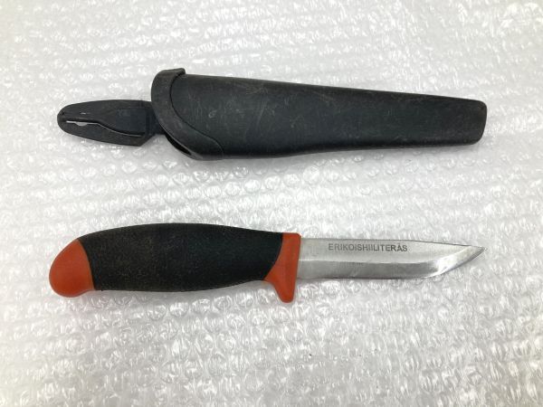 16【NF26】◆中古◆ IIVARIN PUUKKO TEHDAS イーバリンプーッコテーダス ナイフ アウトドア レジャー キャンプ シースナイフの画像1